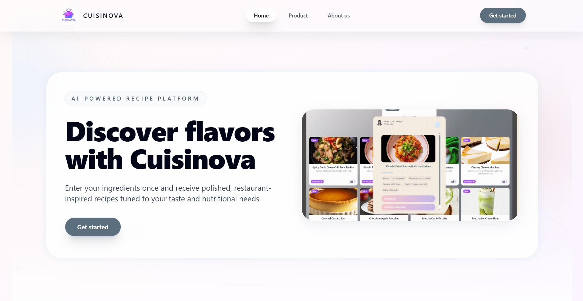 Cuisinova preview